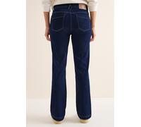 Slim-fit-Jeans CECIL, Damen, Gr. 28, Länge 32, rinsed wash, Jeans, 98% Baumwolle, 2% Elasthan, unifarben, lang, Jeans Slim-fit-Jeans, High Waist (60292566-28) rinsed wash