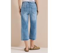 Slim-fit-Jeans CECIL, Damen, Gr. 32, Länge 20, light blau washed, Jeans, 78% Baumwolle, 20% Polyester, 2% Elasthan, unifarben, kniebedeckend, Jeans Slim-fit-Jeans, aus Baumwolle mit Stretchanteil (268
