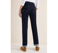 Slim-fit-Jeans CECIL, Damen, Gr. 32, Länge 28, rinsed wash, Jeans, 69% Baumwolle, 29% Polyester, 2% Elasthan, unifarben, lang, Jeans Slim-fit-Jeans, 5-Pocket-Style (90204537-32) rinsed wash