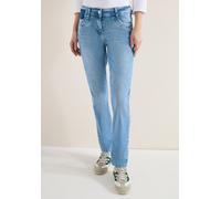 Cecil Slim-fit-Jeans Style Scarlett Damen Gr. 32 Länge 30 authentic used wash