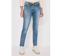 Cecil Slim Fit Jeans mit Detail Authentic Used wash 33