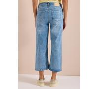 Slim-fit-Jeans CECIL, Damen, Gr. 34, Länge 26, light blau washed, Jeans, 78% Baumwolle, 20% Polyester, 2% Elasthan, unifarben, kniebedeckend, Jeans Slim-fit-Jeans, in 7/8-Länge (13413864-34) light bla