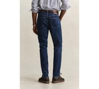 GANT Herren Slim Fit Clean Wash Jeans (36/32) MID Blau