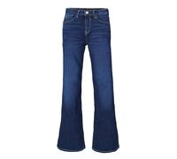 Slim-fit-Jeans GARCIA "Celia Flare", Damen, Gr. 27, Länge 34, blau (dunkelblau used), Obermaterial: 98% Baumwolle, 2% Elasthan, Jeans Slim-fit-Jeans (72964404-27)