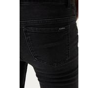 Slim-fit-Jeans GARCIA "RIANNA", Mädchen, Gr. 158, N-Gr, schwarz (schwarz used), Denim/Jeans, Obermaterial: 99% Baumwolle, 1% Elasthan, Jeans Slim-fit-Jeans, for GIRLS (35522923-158) schwarz used