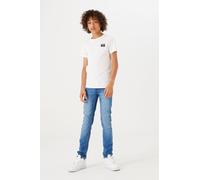 Slim-fit-Jeans GARCIA "Tavio", Jungen, Gr. 134, N-Gr, blau (medium blau used), Denim/Jeans, Obermaterial: 99% Baumwolle, 1% Elasthan, slim fit, Jeans Slim-fit-Jeans, for BOYS (24445244-134) medium bla