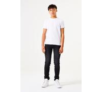Slim-fit-Jeans GARCIA "Tavio", Jungen, Gr. 134, N-Gr, blau (schwarz used), Denim/Jeans, Obermaterial: 99% Baumwolle, 1% Elasthan, slim fit, Jeans Slim-fit-Jeans, for BOYS (16453828-134)