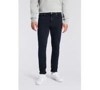 Slim-fit-Jeans HUGO BLUE "Zane", Herren, Gr. 36, Länge 34, blau (dunkelblau403), Denim/Jeans, Obermaterial: 99% Baumwolle, 1% Elasthan, unifarben, slim fit lang, Jeans Slim-fit-Jeans, extra slim fit (