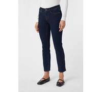 Slim Fit-Jeans in Ankle-Länge blau 46