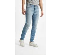 Slim-fit-Jeans JACK & JONES "JJIGLENN JJICON JJ 619 50SPS NOOS", Herren, Gr. 32, Länge 30, light blau denim, Denim/Jeans, Obermaterial: 95% Baumwolle, 4% Elastomultiester, 1% Elasthan, unifarben, slim