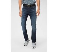 Herren Jack & Jones Jeans Tim Straight Legs Slim Fit Flat Front Tim ORIGINAL, Farben:Dunkelblau, Größe Jeans:34W / 32L