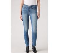 Slim-fit-Jeans LEVI'S "311 SHAPING SKINNY", Damen, Gr. 26, Länge 28, eternal indigo mid, Denim/Jeans, Obermaterial: 80% Baumwolle, 19% Polyester, 1% Elasthan, skinny fit lang, Jeans Slim-fit-Jeans, im
