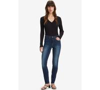 Slim-fit-Jeans LEVI'S "311 SHAPING SKINNY", Damen, Gr. 29, Länge 28, blau (crushed poppy), Denim/Jeans, Obermaterial: 80% Baumwolle, 14% Polyester, 6% Elasthan, skinny fit lang, Jeans Slim-fit-Jeans,