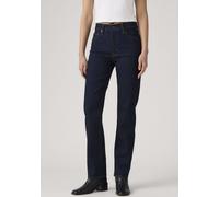 Slim-fit-Jeans LEVI'S "722 HIGH RISE SLIM", Damen, Gr. 26, Länge 29, true blau rinse, Denim/Jeans, Obermaterial: 51% Baumwolle, 37% Lyocell, 7% Polyester, 3% Elastomultiester, 2% sonstige Fasern, unif