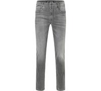 Slim-fit-Jeans MAC "Arne-Pipe light", Herren, Gr. 38, Länge 32, summer light grau, Denim/Jeans, Obermaterial: 90% Baumwolle, 8% Polyester, 2% Elasthan, figurbetont knöchellang, Jeans Slim-fit-Jeans, s