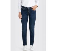 MAC Damenjeans Slim Fit Carrie – W36 L30 – New Basic Wash (blau)