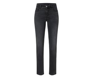 Slim-fit-Jeans MAC "DREAM", Damen, Gr. 36, Länge 32, clean schwarz used, Denim/Jeans, Obermaterial: 83% Baumwolle, 15% Polyester, 2% Elasthan, slim fit lang, Jeans Slim-fit-Jeans, sehr elastisches Mat