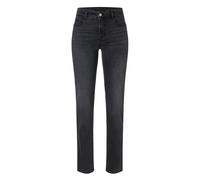 Slim-fit-Jeans MAC "DREAM", Damen, Gr. 42, Länge 32, clean schwarz used, Denim/Jeans, Obermaterial: 83% Baumwolle, 15% Polyester, 2% Elasthan, slim fit lang, Jeans Slim-fit-Jeans, sehr elastisches Mat