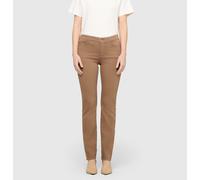 Slim-fit-Jeans MAC "DREAM", Damen, Gr. 44, Länge 32, braun (light cognac), Denim/Jeans, Obermaterial: 88% Baumwolle, 8% Elastomultiester, 4% Elasthan, slim fit lang, Jeans Slim-fit-Jeans, sehr elastis