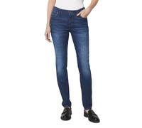 Slim-fit-Jeans MARC O'POLO "aus stretchigem Cashmere-Touch-Denim" Gr. 32 30, Länge 30, blau Damen Jeans Röhrenjeans (18278631-32)