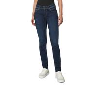 Slim-fit-Jeans MARC O'POLO DENIM "aus Organic Cotton-Mix" Gr. 31 30, Länge 30, blau Damen Jeans Röhrenjeans (93853018-31)