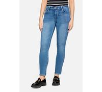 Betty Barclay Basic-Jeans Slim-fit mit Waschung Damen Blau Gr. 42