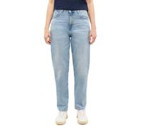 Slim-fit-Jeans MUSTANG "Damen Style Brooks Relaxed Slim fit", Damen, Gr. 32, Länge 34, blau (211 hellblau), Denim/Jeans, 98% Baumwolle, 2% Elasthan, unifarben, slim fit, Jeans Slim-fit-Jeans (79963756