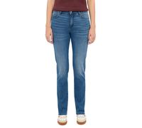 Slim-fit-Jeans MUSTANG "Damen Style Crosby Relaxed Slim", Damen, Gr. 29, Länge 30, 740 mittelblau, Denim/Jeans, 92% Baumwolle, 6% Elastomultiester, 2% Elasthan, slim fit, Jeans Slim-fit-Jeans (1687834