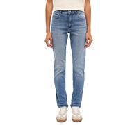 Slim-fit-Jeans MUSTANG "Damen Style Crosby Relaxed Slim", Damen, Gr. 29, Länge 32, 682 mittelblau, Denim/Jeans, 82% Baumwolle, 16% Polyester, 2% Elasthan, unifarben, slim fit, Jeans Slim-fit-Jeans (63