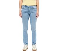 Slim-fit-Jeans MUSTANG "Damen Style Shelby Slim", Damen, Gr. 29, Länge 30, 302 mittelblau, Denim/Jeans, 82% Baumwolle, 16% Polyester, 2% Elasthan, unifarben, slim fit, Jeans Slim-fit-Jeans (17933836-2