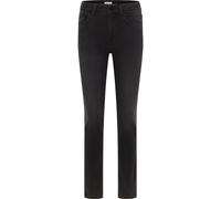 Slim-fit-Jeans MUSTANG "Damen Style Shelby Slim", Damen, Gr. 29, Länge 32, 801 schwarz, Denim/Jeans, 79% Baumwolle, 9% Elastomultiester, 9% Lyocell, 3% Elasthan, slim fit, Jeans Slim-fit-Jeans (142543