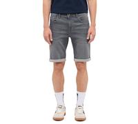 Slim-fit-Jeans MUSTANG "Herren Style Chicago Shorts Z", Herren, Gr. 33, 803 dunkelgrau, Denim/Jeans, 82% Baumwolle, 17% Polyester, 1% Elasthan, unifarben, slim fit, Jeans Slim-fit-Jeans (25317023-33) 