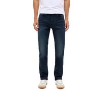 Slim-fit-Jeans MUSTANG "Herren Style Orlando Slim", Herren, Gr. 28, Länge 30, blau (983 dunkelblau), 98% Baumwolle, 2% Elasthan, unifarben, slim fit, Jeans Slim-fit-Jeans (47951511-28) 983 dunkelblau