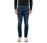 Slim-fit-Jeans MUSTANG "Herren Style Orlando Slim", Herren, Gr. 38, Länge 34, blau (983 dunkelblau), Denim/Jeans, 99% Baumwolle, 1% Elasthan, unifarben, slim fit, Jeans Slim-fit-Jeans (74868912-38)