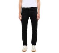 Slim-fit-Jeans MUSTANG "Herren Style Vegas Slim", Herren, Gr. 29, Länge 32, schwarz (906 schwarz), Denim/Jeans, 92% Baumwolle, 6% Elastomultiester, 2% Elasthan, unifarben, slim fit, Jeans Slim-fit-Jea
