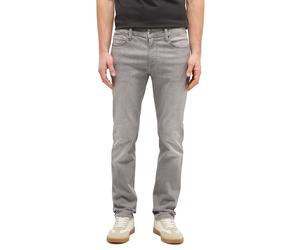 Slim-fit-Jeans MUSTANG "Herren Style Vegas Slim", Herren, Gr. 33, Länge 30, grau (303 grau), Denim/Jeans, 98% Baumwolle, 2% Elasthan, unifarben, slim fit, Jeans Slim-fit-Jeans (39647600-33) 303 grau