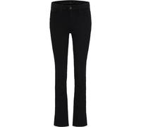Slim-fit-Jeans MUSTANG "Rebecca", Damen, Gr. 27, Länge 32, schwarz (mignight schwarz), Denim/Jeans, Obermaterial: 65% Baumwolle, 31% Polyester, 4% Elasthan, lang, Jeans Slim-fit-Jeans (74167000-27) mi