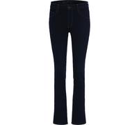 Slim-fit-Jeans MUSTANG "Rebecca", Damen, Gr. 29, Länge 30, blau (rinse washed), Denim/Jeans, Obermaterial: 65% Baumwolle, 31% Polyester, 4% Elasthan, lang, Jeans Slim-fit-Jeans (84771058-29) rinse was