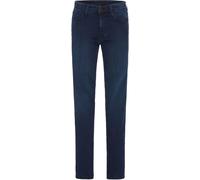 Slim-fit-Jeans MUSTANG "Rebecca", Damen, Gr. 32, Länge 30, blau (old stone used), Denim/Jeans, Obermaterial: 65% Baumwolle, 31% Polyester, 4% Elasthan, lang, Jeans Slim-fit-Jeans (24808226-32) old sto