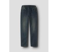 Slim-fit-Jeans NAME IT "NKMRYAN SLIM SWE JEANS 5225-TH NOOS", Jungen, Gr. 110, N-Gr, blau (blau schwarz denim), Denim/Jeans, Obermaterial: 70% Baumwolle, 27% Polyester, 3% Elasthan, leichte Abriebeffe