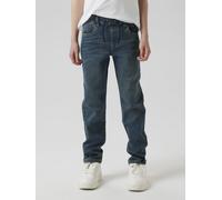Slim-fit-Jeans NAME IT "NKMRYAN SLIM SWE JEANS 5225-TH NOOS", Jungen, Gr. 158, N-Gr, blau (vintage dunkelblau denim), Denim/Jeans, Obermaterial: 70% Baumwolle, 27% Polyester, 3% Elasthan, leichte Abri