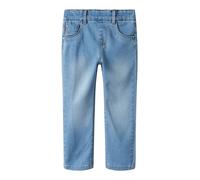 Slim-fit-Jeans NAME IT "NMFSALLI SLIM DNM LEGGING 5357-TO NOOS", Mädchen, Gr. 92, N-Gr, light blau denim, Denim/Jeans, Obermaterial: 57% Lyocell, 31% Polyester, 10% Viskose, 2% Elasthan, unifarben, sl