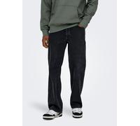 ONLY & SONS Herren Jeans 22026778 Washed Black 36-34