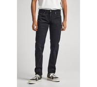 Slim-fit-Jeans PEPE JEANS "HATCH", Herren, Gr. 34, Länge 30, schwarz, Denim/Jeans, Obermaterial: 100% Baumwolle, slim fit lang, Jeans Slim-fit-Jeans, im 5-Pocket Design (22829634-34) schwarz