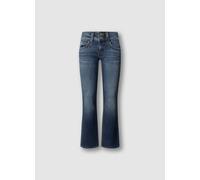 Slim-fit-Jeans PEPE JEANS "ICONIC GEN", Damen, Gr. 28, Länge 30, blau used, Denim/Jeans, Obermaterial: 99% Baumwolle, 1% Elasthan, slim fit lang, Jeans Slim-fit-Jeans, Mid Waist (84819020-28) blau use