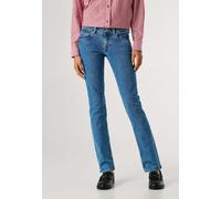 Slim-fit-Jeans PEPE JEANS "slim fit jeans SLIM JEANS LW VENUS", Damen, Gr. 31, Länge 32, blau (stone wash bright blau), 90% Baumwolle, 8% Polyester, 2% Elasthan, Jeans Slim-fit-Jeans (61840755-31) sto