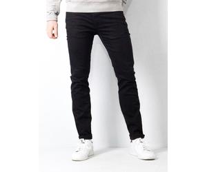 Slim-fit-Jeans PETROL INDUSTRIES "SEAHAM-CLASSIC", Herren, Gr. 32, Länge 34, schwarz, Denim/Jeans, Obermaterial: 94% Baumwolle, 3% Elasthan, 3% Polyester, schmal lang, Jeans Slim-fit-Jeans, mit niedri