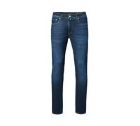 Pierre Cardin Herren 5-Pocket Lyon Tapered Jeans, Dark Blue Used Buffies