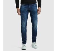 Slim-fit-Jeans PME LEGEND "XV Denim PTR150", Herren, Gr. 40, Länge 34, blau (mid sepcial denim), Denim/Jeans, Obermaterial: 80% Baumwolle, 15% Lyocell, 3% Elastomultiester, 2% Elasthan, Jeans Slim-fit