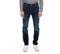 Q/S designed by Slim Fit Jeans mit Stretch-Anteil Modell 'Rick' in Dunkelblau, Größe 32/34, Artikelnr. 13110403234 Dunkelblau 32/34 98% Baumwolle, 2% Elasthan